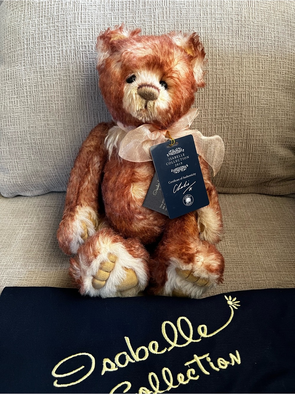 Charlie Bears “Soufflé “ 245 of 300 Limited Edition designed by Isabelle Lee